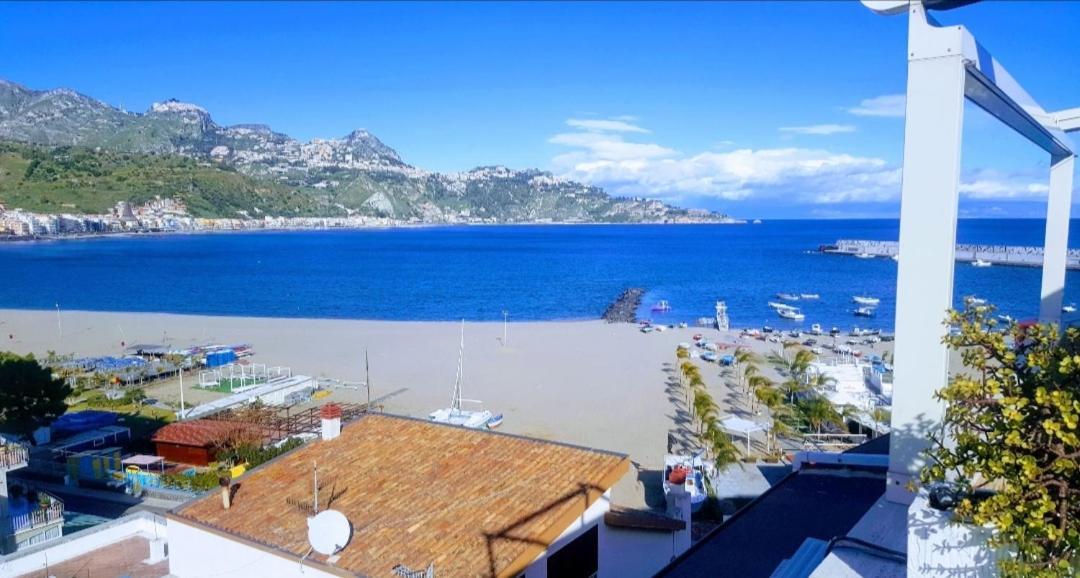 Apartament Janeta Panoramic Loft Giardini-Naxos Zewnętrze zdjęcie